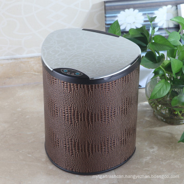 PU European Style Aotomatic Sensor Dustbin for Home/Office/Hotel (E-9LC)